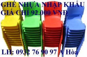 Ghế nhựa mầm non đúc cao cấp dành cho bé giá bán lẻ như giá sĩ