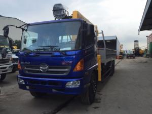 Xe tải hino gắn cẩu
