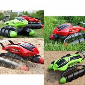 Xe Điều Khiển Chạy Được Dưới Nước Amphibious Stunt Car. Dòng xe thiết kế độc đáo mô phỏng Xe Quân Sự Của Mỹ ,Với thiết kế bánh xe thông minh xe có thể chạy được cả trên bờ lẫn dưới nước , trong bùn lầy hoặc trên cát