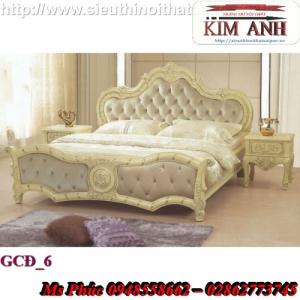 Giường ngủ cổ điển giá rẻ sản xuất theo yêu cầu tại Gò Vấp