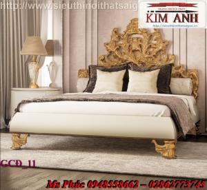 Giường ngủ cổ điển giá rẻ sản xuất theo yêu cầu tại Gò Vấp