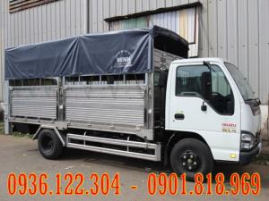 Xe tải ISUZU 1T9 2T2 QKR55H thùng bạt Inox