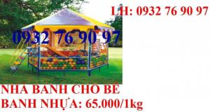 Bộ liên hợp cầu trượt + nhà banh cho bé vui chơi