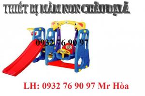 Cầu trượt mini nhập khẩu với đầy đủ kích thước, mẫu mã cho bé vui chơi
