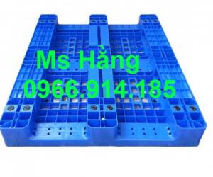 Thanh lý Pallet nhựa PL01LK làm kệ nâng hàng hóa công nghiệp