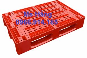 Thanh lý Pallet nhựa PL01LK làm kệ nâng hàng hóa công nghiệp