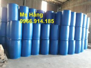 Thanh lý thùng phuy nhựa đã qua sử dụng làm phao,bè nuôi hồ