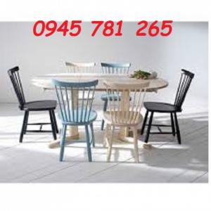Thanh lý gấp 35 bộ bàn ghế cafe gỗ xếp giá rẻ