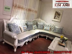 bàn ghế phòng khách tân cổ điển