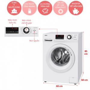 Máy Giặt Aqua 8.5 Kg AQD-A850ZT