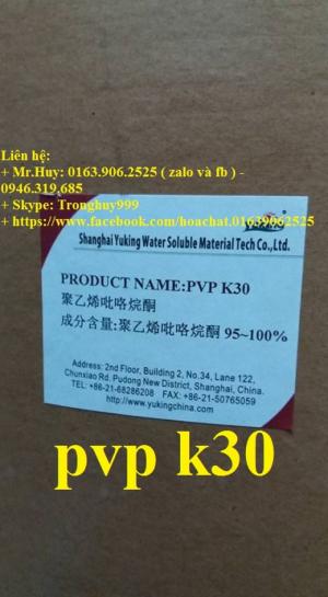 PVP K30 - Polyvinylpyrrolidone K30