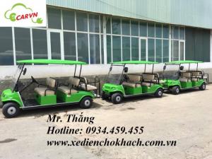 Bán xe điện du lịch club car 6 chỗ