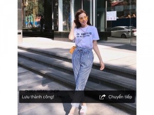 Set cột nơ da cá