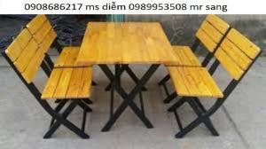 Bàn ghế quán nhậu giá rẻ nhất hgh05