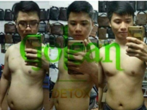 Giảm cân nhanh sau 1 tháng sử dụng trà thảo mộc Giảm Cân Golean Detox