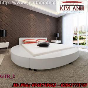 Mẫu giường tròn công chúa đẹp giá rẻ, sx & lắp đặt theo kích thước TPHCM