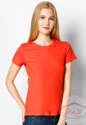 Áo thun màu cam giá sỉ TPHCM