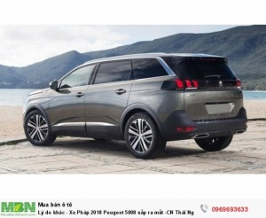 Hỗ trợ trả góp xe 5008 Xám tại Thái Nguyên tới 80%