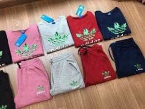 Bộ đồ Nữ adidas nỉ da cá