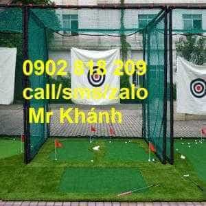 Bộ khung lưới tập golf tại nhà