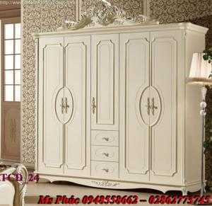 Xưởng sản xuất tủ quần áo cổ điển phong cách châu âu tại gò vấp - Nội Thất Kim Anh Sài Gòn