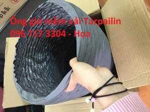 Ống gió mềm vải Tarpaulin Hàn Quốc giá rẻ D75, D100, D125,....