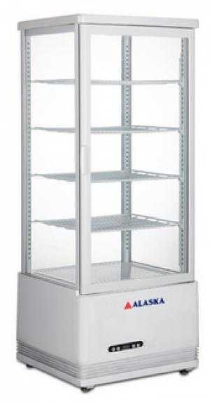 Tủ mát 120 lít Alaska LC-120 (4 mặt kính trong suốt)