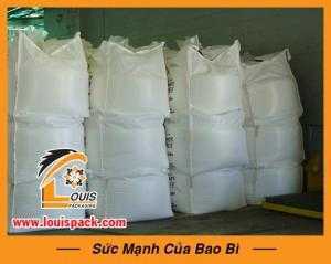 Sản xuát bao lớn trắng xuất khẩu(jumbo bag) đựng 500-2500kg nông sản