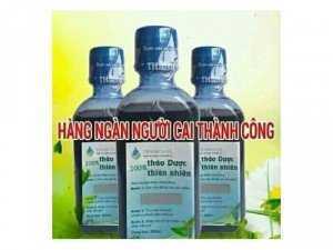Nước súc miệng cai thuốc lá,lào