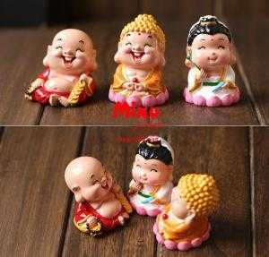Bộ 5 Ông Thần Tài - Tượng May Mắn