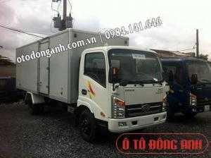 Xe tải Veam VT260 tải 1t99 vào thành phố thùng dài 6m2