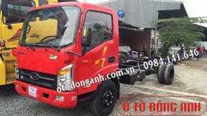 Xe tải Veam VT260 tải 1t99 vào thành phố thùng dài 6m2