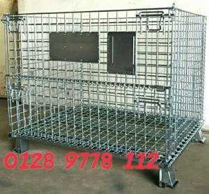 Lồng sắt có 2 mặt nạ