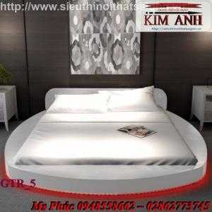 Giường tròn, giường HongKong màu tím ms 70 giá rẻ tại tphcm - nội thất Kim Anh sài gòn