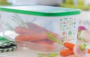 Tupperware Hộp bảo quản thực phẩm Bộ hộp trữ mát Vensmart (4 hộp) Chuyên dùng lưu trữ rau củ quả tươi