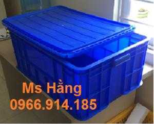 Thùng nhựa đặc cao 25cm đựng hàng hóa,thực phẩm