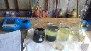 Hóa chất công nghiêp Khử màu nước thải dệt nhuộm hóa chất miền Nam