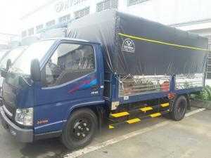 Giá xe tải IZ49 2.5 tấn thùng mui bạt - tất cả các thủ tục về phía ngân hàng công ty trực tiếp lo cho khách