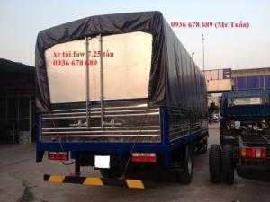 Xe tải faw 7.25 tấn / faw 7,25 tấn thùng 6m3 / máy 140PS cực khỏe