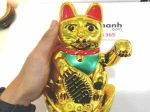 Mèo thần tài làm bằng chất liệu nhựa cao cấp, bền đẹp theo thời gian và là món quà ý nghĩa dành tặng cho người thân yêu.