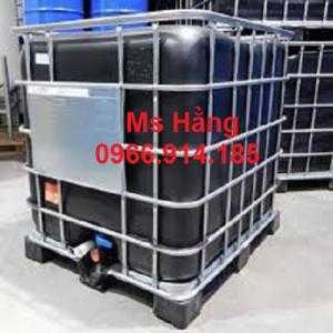 Tank IBC 1000 lít màu đen đựng hóa chất,IBC màu đen 1000 lít