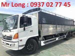 xe tải HINO 8 tấn thùng mui bạt , HINO FG8JPSL mui phủ , xe tải mui bạt 8 tấn hino FG , xe tải 8 tấn HINO thùng dài , HINO 8 tấn thùng dài.