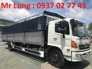 xe tải HINO 8 tấn thùng mui bạt , HINO FG8JPSL mui phủ , xe tải mui bạt 8 tấn hino FG , xe tải 8 tấn HINO thùng dài , HINO 8 tấn thùng dài.