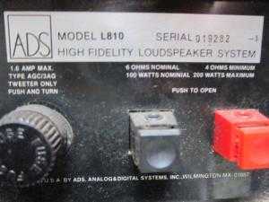 Loa ADS L810 (Made In USA)