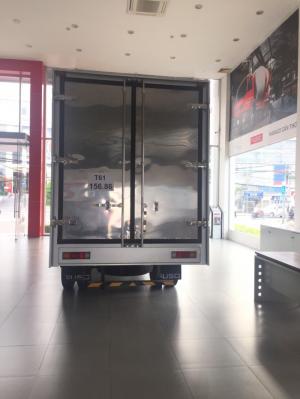 Mitsubishi Fuso 1tan9 thunh kín inox sóng