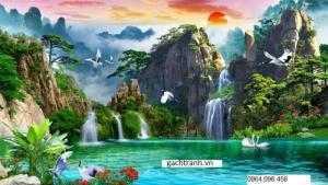 Tranh 3d- gạch tranh 3d