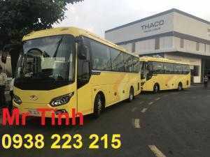 Xe 29 30 34 chỗ bầu hơi Thaco town tb85s mẫu mới nhất hiện nay