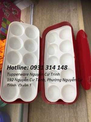 Tuppeware hộp bảo quản trứng, Hộp bảo quản trứng gà, Hộp bảo quản trứng vịt,giữ nguyên độ tươi ngon, tránh lây nhiễm chéo thực phẩm trong tủ lạnh