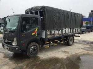 Xe tải veam VT651 trọng tải 6t5 thùng bạt trả góp 80%