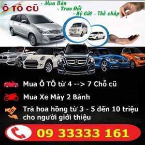 Thâu mua oto 4-7 chỗ giá cao